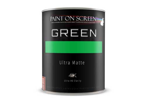 PaintOnScreen Chroma Key Green Paint-GIṤͶӰĻ